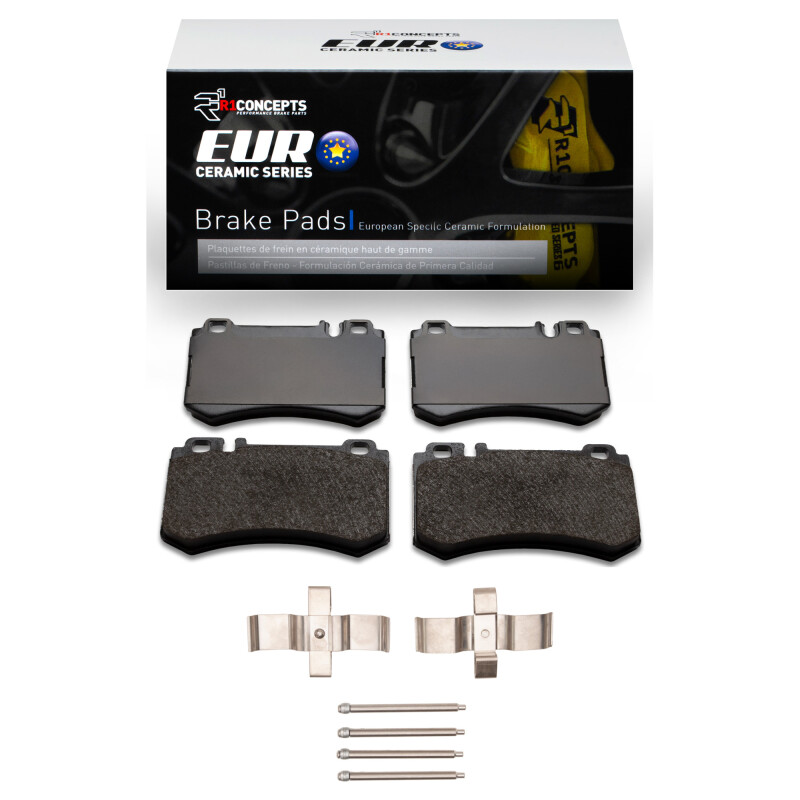 Mercedes-Benz CLS55 AMG Brake Pads - Rear - R1 Concepts - Euro Ceramic - `03-`11 Mercedes-Benz CLS55 AMG Brake Pads - Rear - R1 Concepts - Euro Ceramic - `03-`11